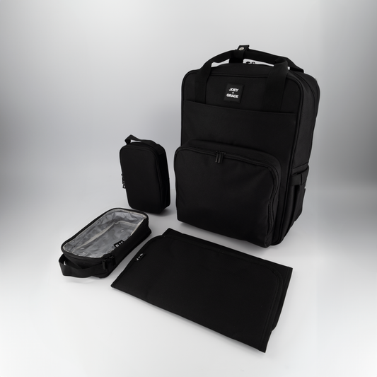 The Camy Nappy Backpack (Midnight Black)