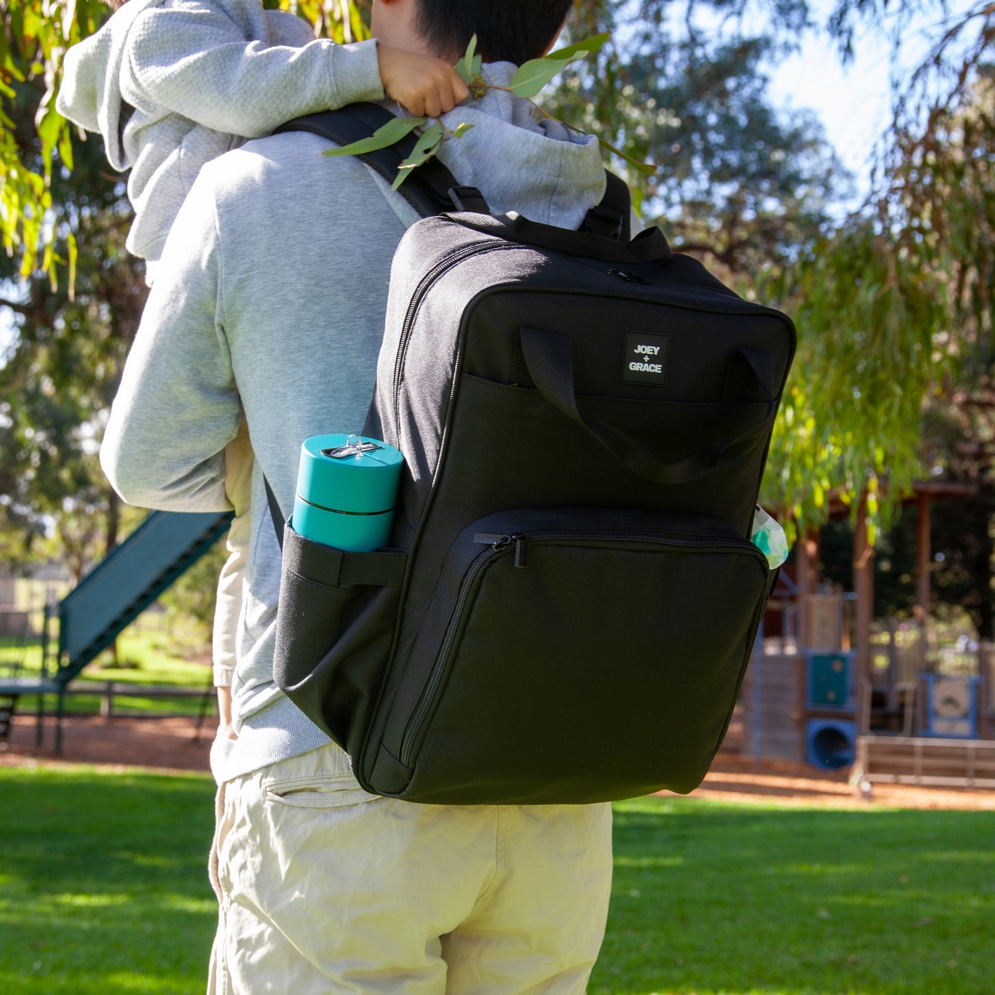 The Camy Nappy Backpack (Tranquil Blue)