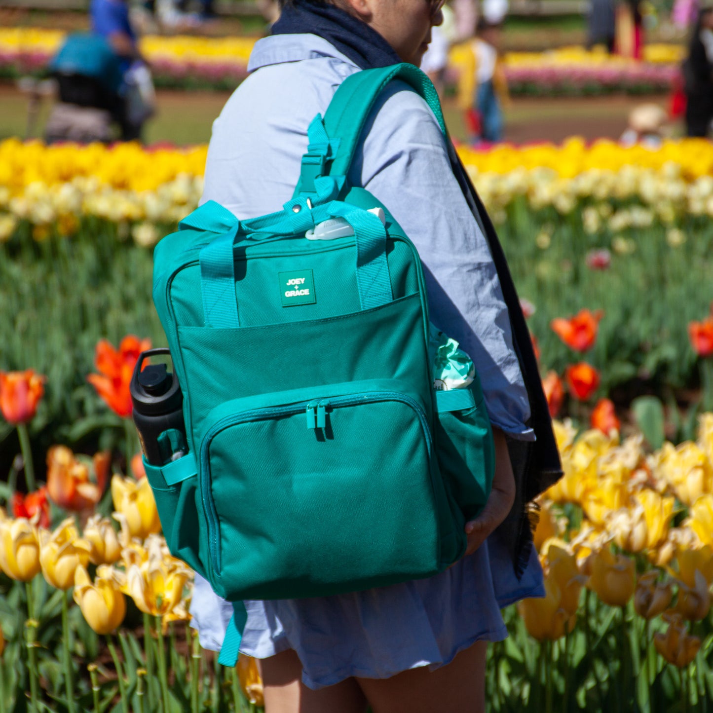 The Camy Nappy Backpack (Teal Green)
