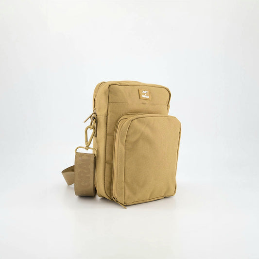 The Jubi Crossbody Parent Bag (Latte Beige)