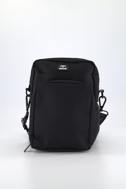 The Jubi Crossbody Parent Bag (Midnight Black)