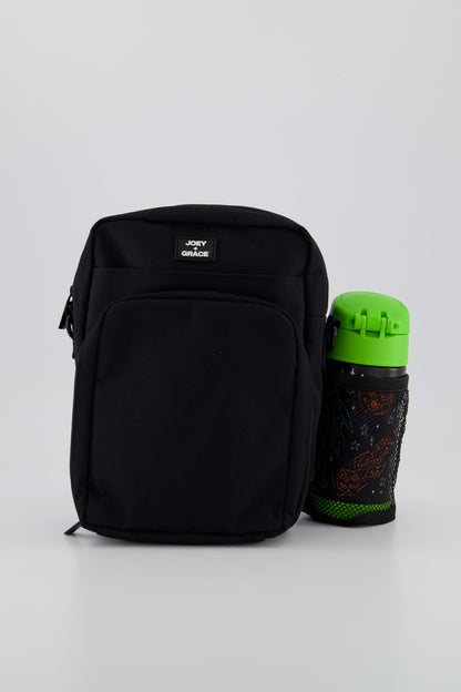 The Jubi Crossbody Parent Bag (Midnight Black)