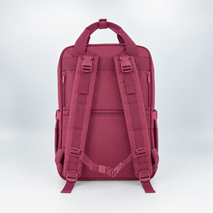 The Camy Nappy Backpack - Elevated Edition (Burgundy)
