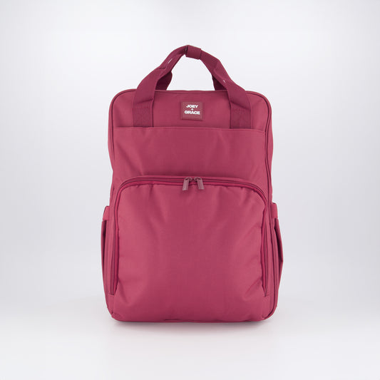 The Camy Nappy Backpack (Burgundy)