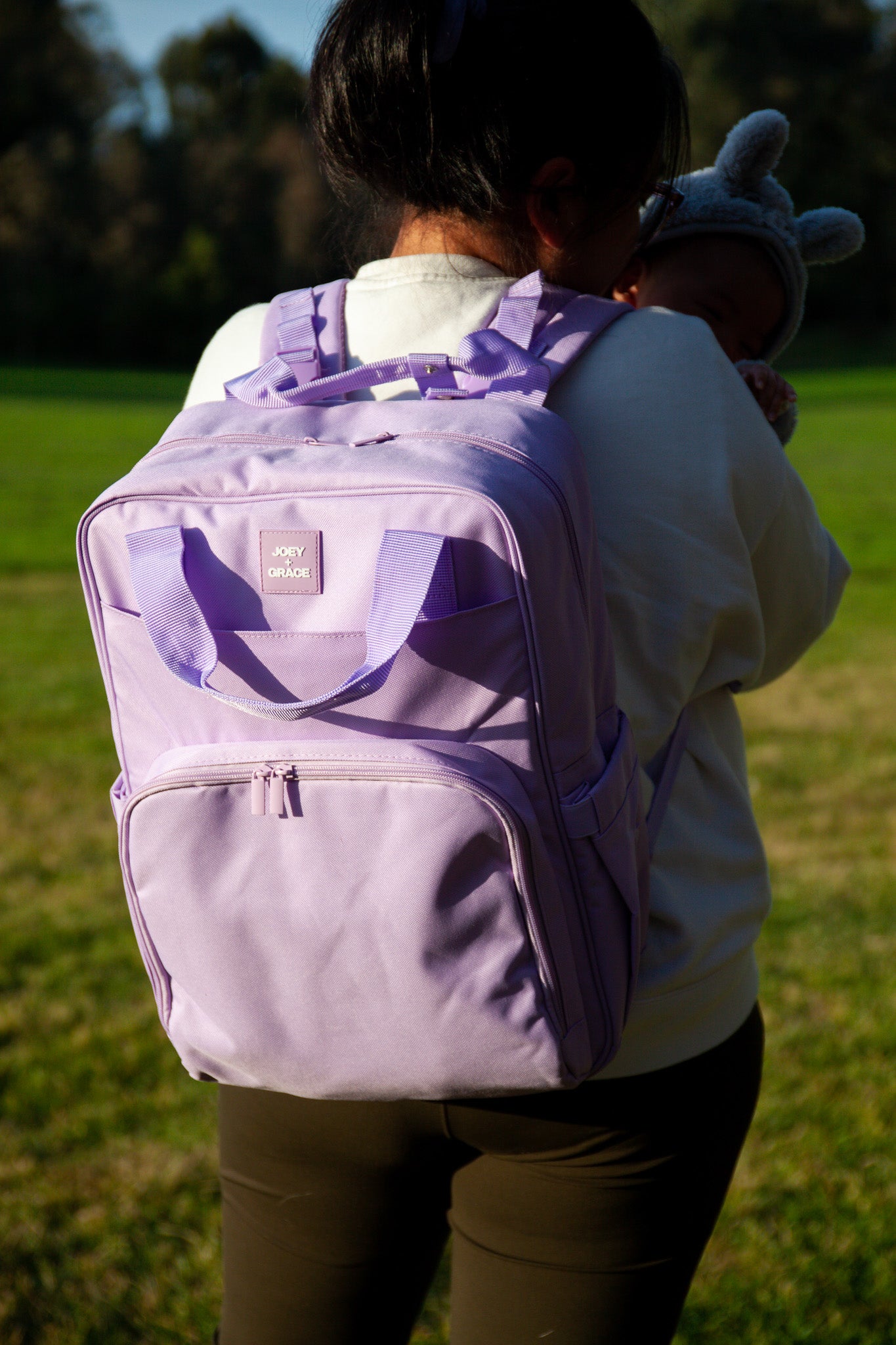 The Camy Nappy Backpack (Lavender)