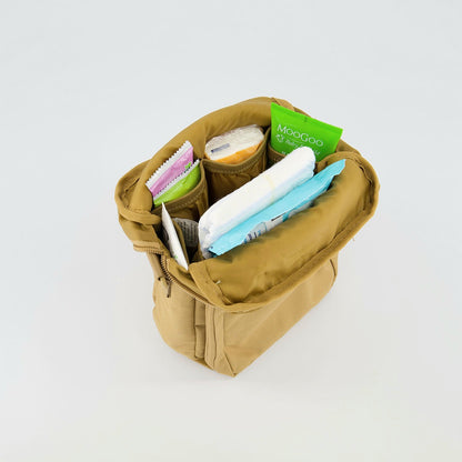 The Jubi Crossbody Parent Bag (Latte Beige)