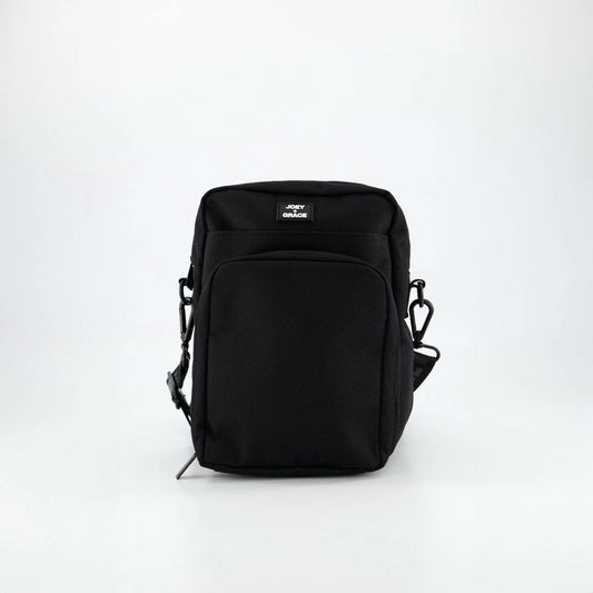 The Jubi Crossbody Parent Bag (Midnight Black)