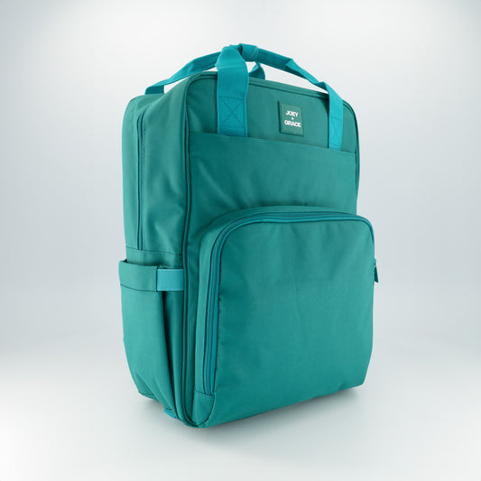 The Camy Nappy Backpack (Teal Green)
